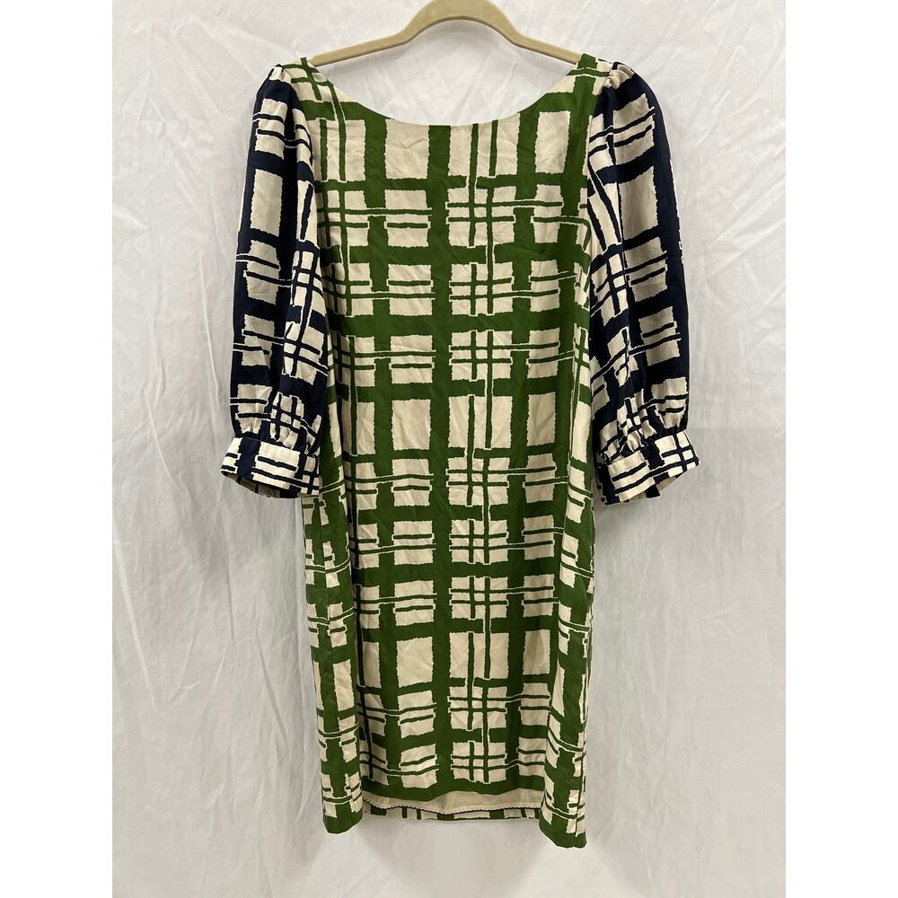 Maeve Broken Blocks Retro Mod Shift Dress size 8
